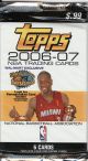 2006/07 Topps Basketball Retail 25 Pack Lot