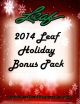 2014 Leaf Holiday 10 Pack Lot