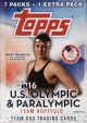 2016 Topps US Olympics Blaster Box