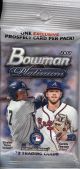 2017 Bowman Platinum Baseball Fat Pack