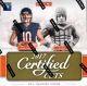 2017 Panini Donruss Certified Cuts Football Hobby 12 Box Case