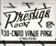 2017 Panini Prestige Football Fat Pack Box
