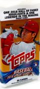 2018 Topps Update Series Baseball Fat Pack Retail Case