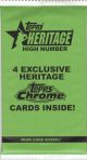 2019 Topps Heritage High Number Chrome Baseball Pack