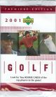 2001 Upper Deck Golf Retail Pack