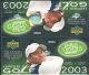 2003 Upper Deck Golf Retail 20 Box Case