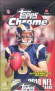 2010 Topps Chrome Football Hobby 12 Box Case