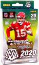 2020 Panini Mosaic Football Hanger Pack Box (WalMart) 