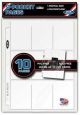 BCW Pro 9-Pocket Page (10 Ct. Pack) - 50 Pack Case