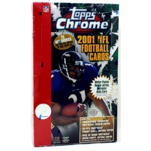 2001 Topps Chrome Football Hobby Box
