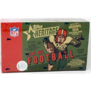 2001 Topps Heritage Football Hobby Box