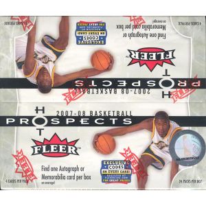 2007/08 Fleer Hot Prospects Basketball Retail Box