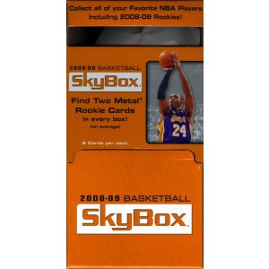 2008/09 Upper Deck Skybox Basketball Gravity Feed 6 Box Case