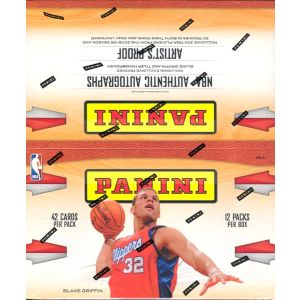 2009/10 Panini Basketball Rack Pack Box