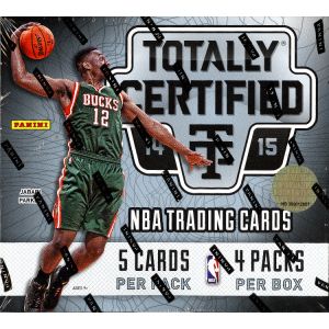 2014/15 Panini Totally Certified Basketball Hobby Box
