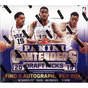 2015/16 Panini Contenders Draft Basketball Hobby 12 Box Case