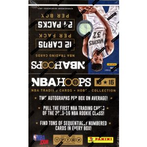 2015/16 Panini NBA Hoops Basketball Hobby Box