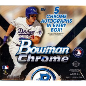 2015 Bowman Chrome Baseball Jumbo HTA 8 Box Case