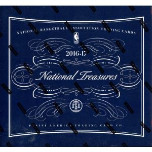 2016/17 Panini National Treasures Basketball Hobby 4 Box Case