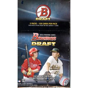 2016 Bowman Draft Picks & Prosp Baseball Super Jumbo 6 Box Case