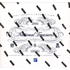 2016 Panini National Treasures Football Hobby 4 Box Case