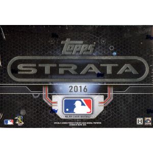 2016 Topps Strata Baseball Hobby 12 Box Case