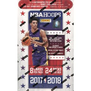 2017/18 Panini NBA Hoops Basketball Hobby 20 Box Case