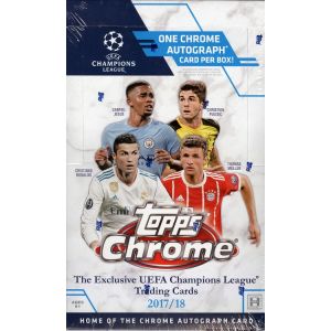2017/18 Topps UEFA Champions League Chrome Soccer 12 Box Case 