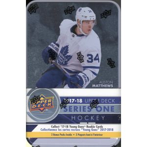 2017/18 Upper Deck Series 1 Hockey Retail Tin - 12 Box Lot