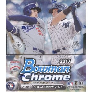 2017 Bowman Chrome Baseball Hobby Box