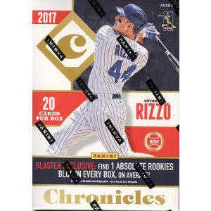 2017 Panini Chronicles Baseball Blaster 20 Box Lot
