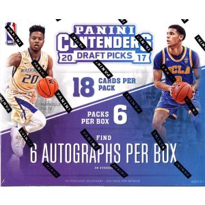 2017/18 Panini Contenders Draft Basketball Hobby 12 Box Case