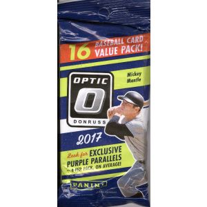 2017 Panini Donruss Optic Baseball Fat Pack
