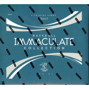 2017 Panini Immaculate Baseball Hobby Box