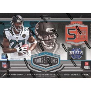 2017 Panini Plates & Patches Football Hobby Box