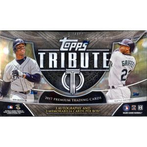 2017 Topps Tribute Baseball Hobby 4 Box Case