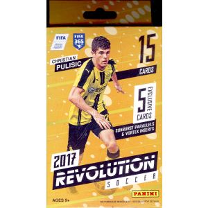2016/17 Panini Revolution Soccer Hanger Pack 36 Box Case