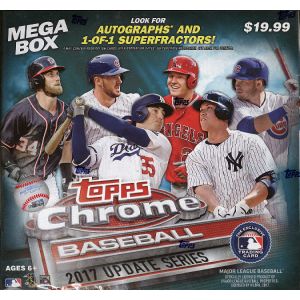 2017 Topps Chrome Update Baseball Mega Box