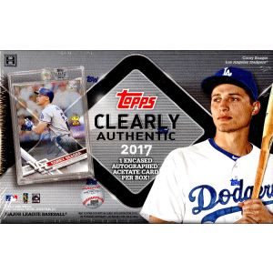 2017 Topps Clearly Authentic Baseball Box