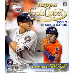 2017 Topps Gold Label Baseball Hobby Box