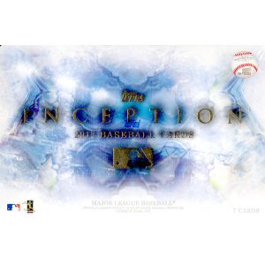 2017 Topps Inception Baseball Hobby 16 Box Case