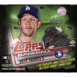 2017 Topps Series 2 Baseball Jumbo HTA Box
