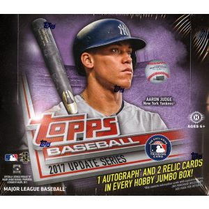 2017 Topps Update Series Baseball Jumbo Box