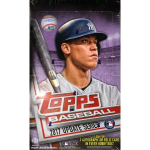 2017 Topps Update Series Baseball Hobby 12 Box Case