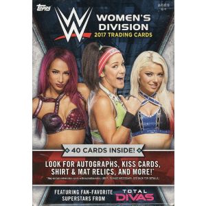 2017 Topps WWE Women's Division Hanger Pack 10 Box Lot