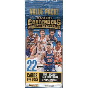 2018/19 Panini Contenders Basketball Fat Pack