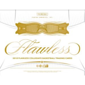 2018/19 Panini Flawless Collegiate Basketball Hobby 2 Box Case