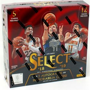 2018/19 Panini Select Basketball 1st Off The Line Hobby 
