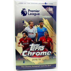 2018/19 Topps Chrome Premier League Soccer 12 Box Case 