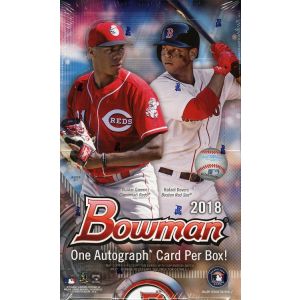 2018 Bowman Baseball Hobby 12 Box Case
